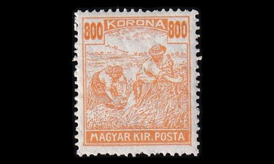 Unkari 395 ** Viikatemies 800 Kr (1924)