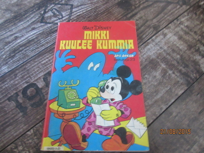 Aku Ankan taskukirja 23 - Mikki kuulee kummia (2.painos)