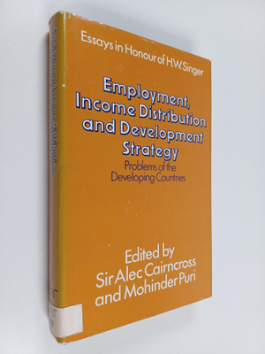 Employment, income distribution and development strategy ...