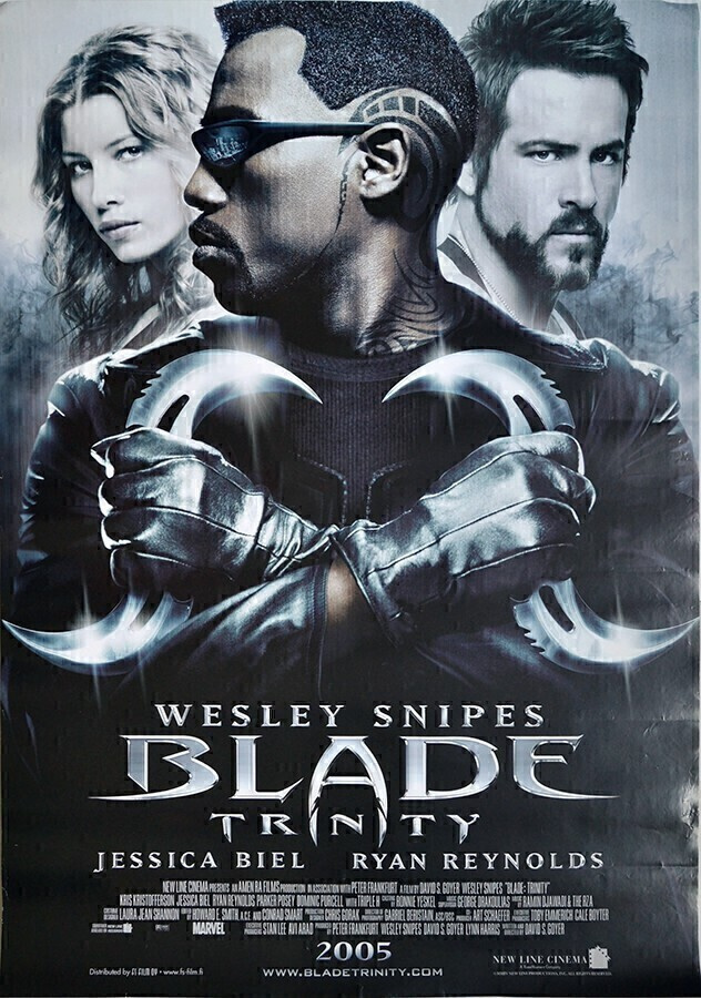 Elokuvajuliste: Blade: Trinity (Wesley Snipes)