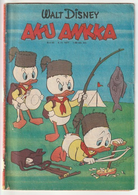 Aku Ankka 45/1977 - Midaan Kosketus