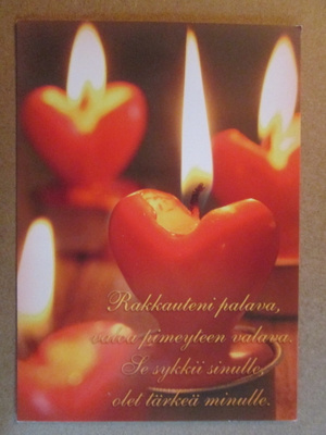 KULKEMATONTI  RAKKAUTENI PALAVA VALOA PIMEYTEEN VALAVA