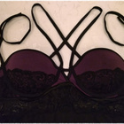 UUSI. Nätti selästä avoin yöasu, babydoll, L-XL - pikkukuva 3