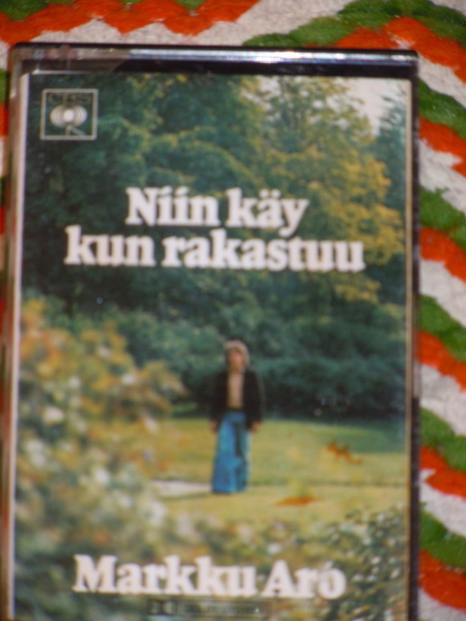 C-kasetti - MARKKU ARO - Niin Käy Kun Rakastuu - 1973 EX