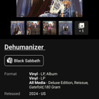 BLACK SABBATH - DEHUMANIZER 2LP - pikkukuva 3