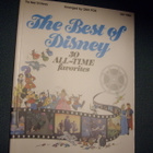 Nuottikirja The Best of Disney (30 laulua) Sis.postikulut - pikkukuva 1