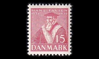 Tanska 231 ** Reformaatio 15 öre (1936)