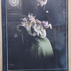 Leidi ja herrahenkilö Uuden Vuoden yönä, p. 1912 - pikkukuva 1