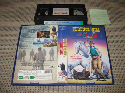 Lucky Luke -Lännen Nopein-VHS (Showtime, Terence Hill, 1991)