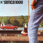 1965 Simca 1000 Coupe esite - KUIN UUSI - Bertone - pikkukuva 1