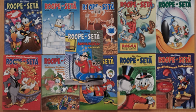 Roope-Setä lehtiä 34kpl 1990-2001