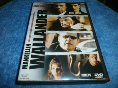 WALLANDER elokuvat 1-4 - 4DVD