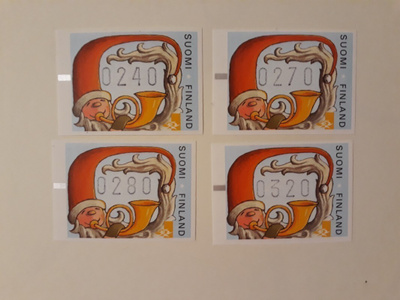 1997 FRAMA ATM33 Tonttu sarja (4) ++