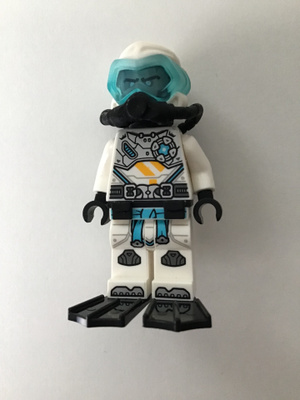 Lego minifiguuri - Ninjago, Zane - Seabound, Scuba Gear