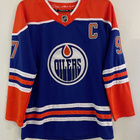 NHL FaniPaita Edmonton Oilers CONNOR McDAVID #97 Team Color - pikkukuva 2
