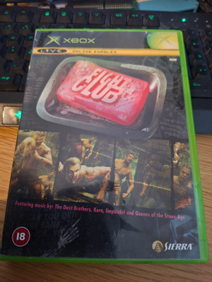 XBOX Fight Club + kotelo + ohjeet