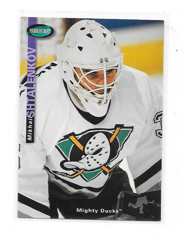 1994-95 Parkhurst #4 Mikhail Shtalenkov Anaheim Ducks MV