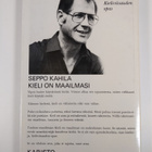 Seppo (toim.) Kahila : Kieli on maailmasi - pikkukuva 2