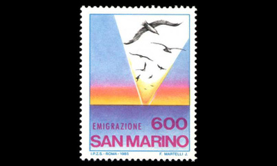 San Marino 1315 ** Maastamuutto (1985)