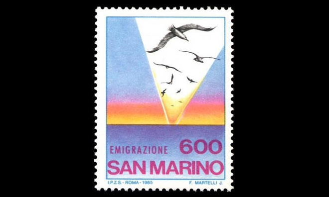 San Marino 1315 ** Maastamuutto (1985)