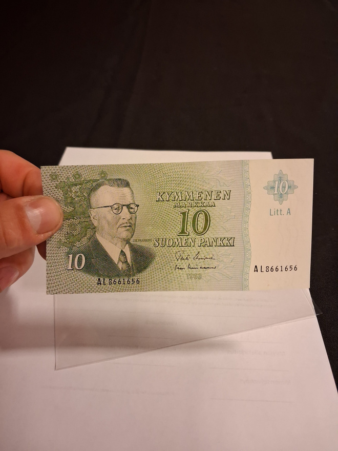 sileä 10 mk 1963 AL litt.A