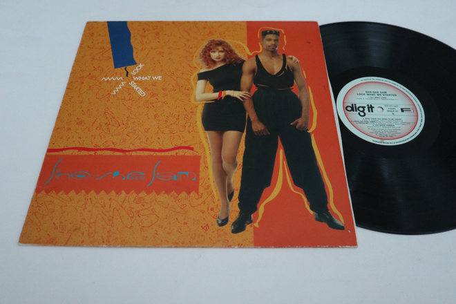 She-She Sam - Look What We Started -LP *SUOMI EURO-POP*