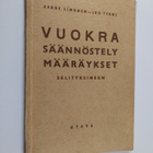 Leo Tyrni ym. : Vuokrasäännöstelymääräykset selityksineen - pikkukuva 1