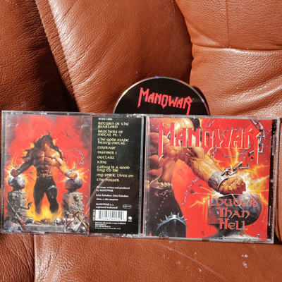 MANOWAR -louder than hell CD.