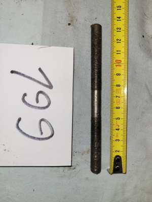 vanha mopo tunturi tai muu renkaan akselin mutteri 9mm
