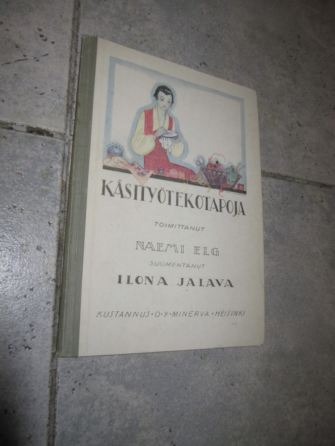 Naemi Elg : Käsityötekotapoja vuodelta 1927