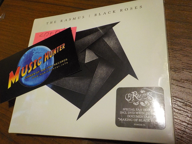 THE RASMUS - BLACK ROSES UUSI DIGIPAK CD+DVD