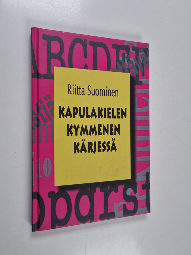 Riitta Suominen : Kapulakielen kymmenen kärjessä