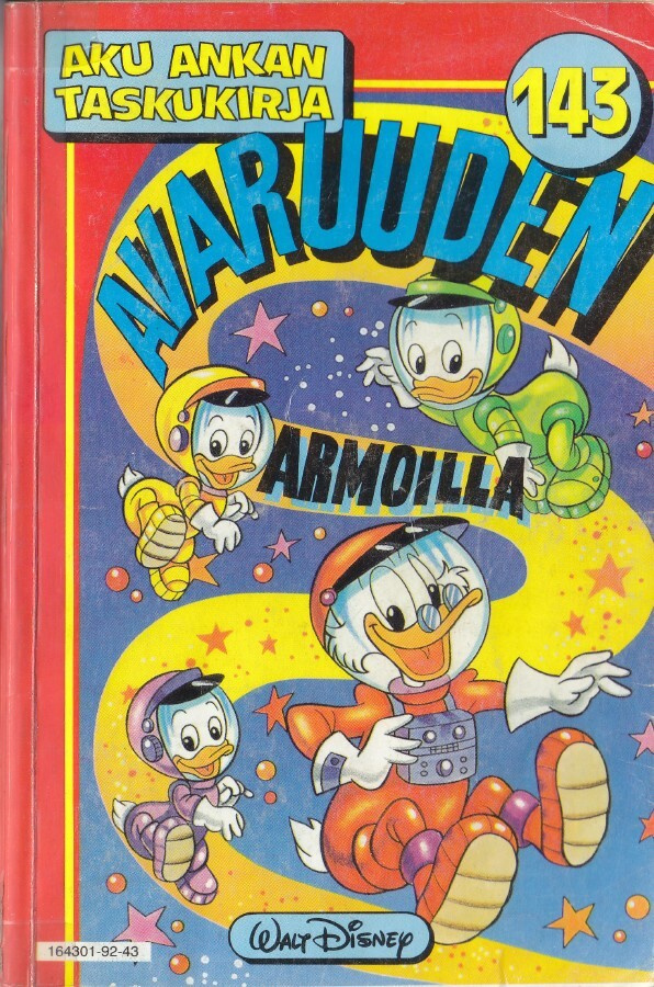 Aku Ankan Taskukirja 143 Avaruuden armoilla (1992)