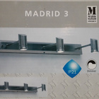 Seinävalaisin Madrid 3, 3lmp (bru-ste,bath, MarkSlöjd, uusi) - pikkukuva 1