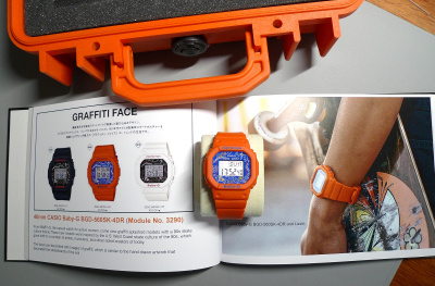 40mm CASIO Baby-G oranssi ref. BGD-560SK-4DR