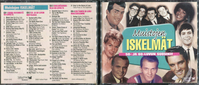MUISTOJEN ISKELMÄT .4.CD-LEVYN BOXI .50 JA 60-LUVUN SUOSIKIT