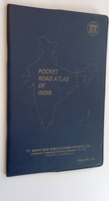 R.P. Arya ym. : Pocket road atlas of India (1988)