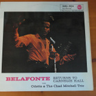 Harry Belafonte:Belafonte Returns to Carnegie Hall LP - pikkukuva 1