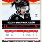 Valtteri Ojantakanen Jyp 2026-27 Blueline base Gold /100 - pikkukuva 2