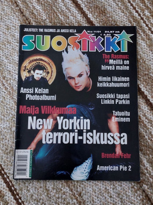 musiikkilehti SUOSIKKI N:o 11 / 2001