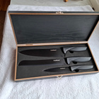 Foodmaster Pro Black Edition veitsisetti lahjapakkauksessa - pikkukuva 1