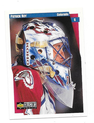 1997-98 Collector`s Choice #56 Patrick Roy Colorado Avs MV