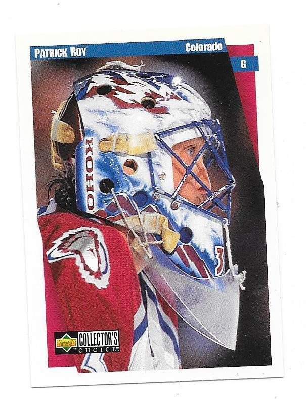 1997-98 Collector`s Choice #56 Patrick Roy Colorado Avs MV