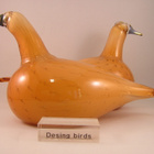 Oiva Toikka iittala  Grebe - Uikku orange - pikkukuva 2