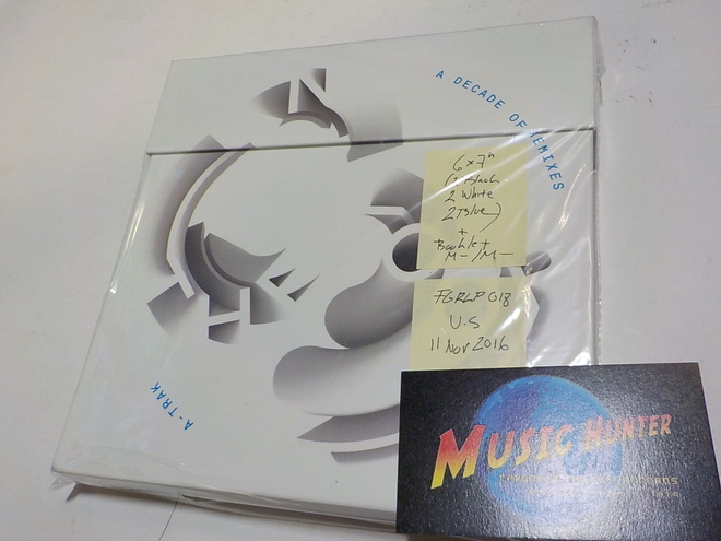 A-TRAK - A DECADE OF REMIXES M-/M- 6x7'' BOKSI
