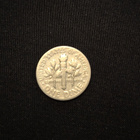 Usa Roosevelt Silver Dime 1947 Hopeaa - pikkukuva 2