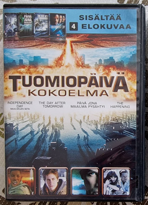 TUOMIOPÄIVÄ kokoelma (sis. 4 elokuvaa) - DVD boxi