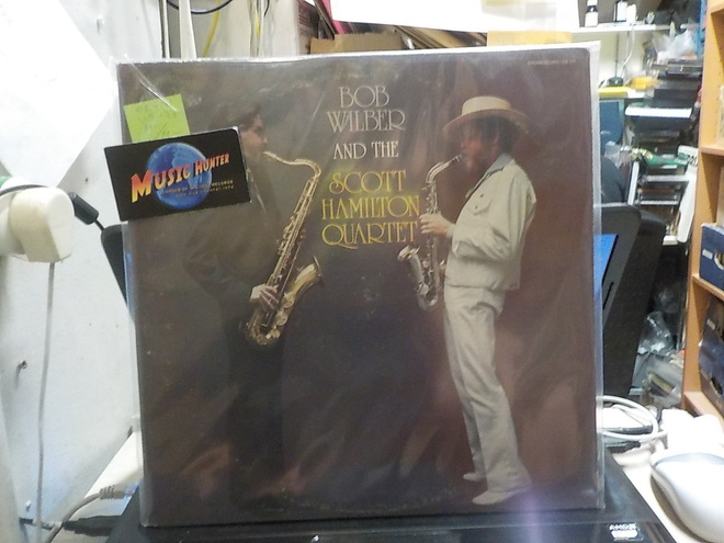 BOB WILBER AND THE SCOTT HAMILTON QUARTET LP US 1977 M-/M-