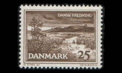 Tanska 425y ** Luonnonsuojelu y-paperi (1964)