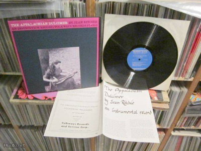 Jean Ritchie LP 1963 USA The Appalachian Dulcimer FI 8352